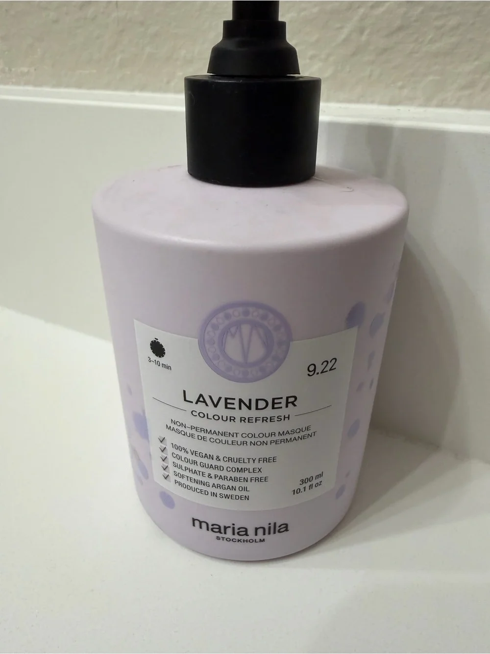 Maria Nela lavender colour refresh masque Used